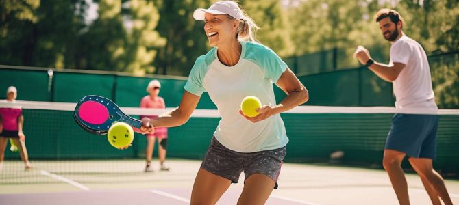 Improve your fitness and feel better with pickleball or padel games
